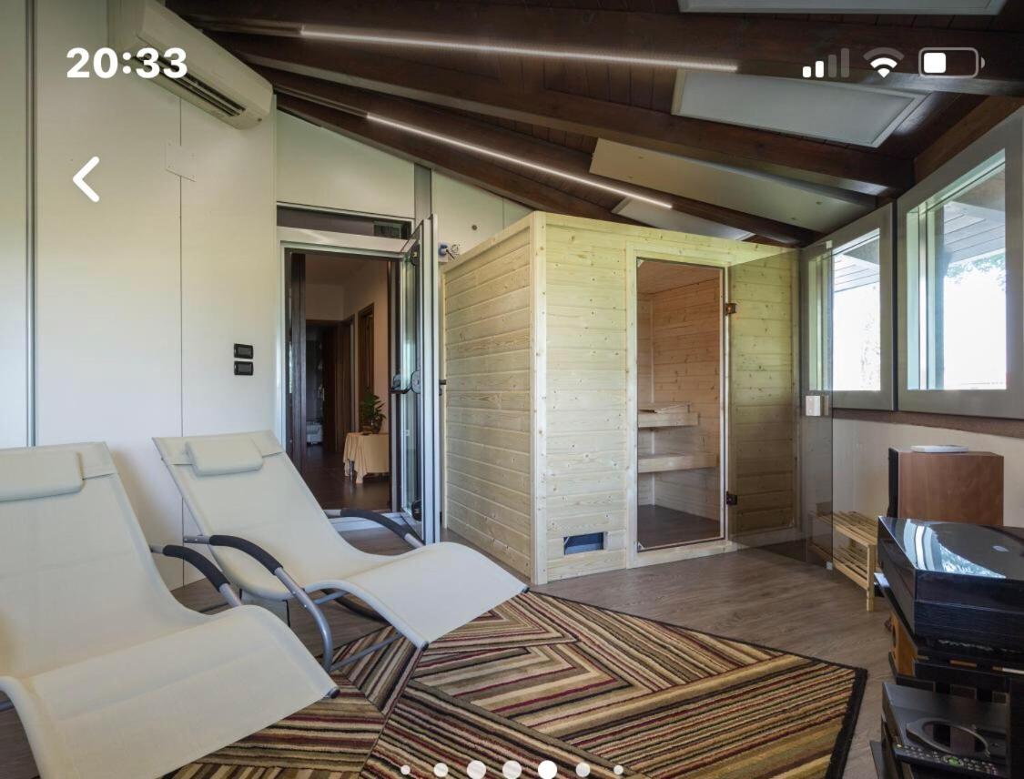 Nifty Intera Villa Con Piscina Relax, Idromassaggio E Sauna Muscletto 외부 사진